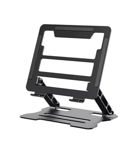 Çelik Düz Model Katlanır Laptop Standı Dizüstü Bilgisayar Tablet Yükseltici Telefon Tutucu Stand