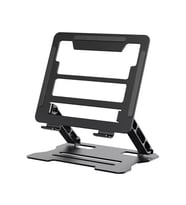 Çelik Düz Model Katlanır Laptop Standı Dizüstü Bilgisayar Tablet Yükseltici Telefon Tutucu Stand