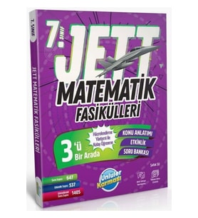 Ünlüler 7. Sınıf Matematik Jett Soru Fasikülleri