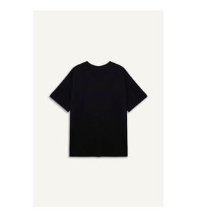 Defacto Oversıze Sporcu Modal Siyah Kadın T-Shirt D7127AX/BK81