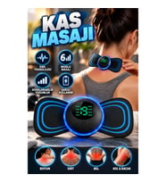 LCD Ekranlı Şarjlı EMS Kas Masaj Aleti – Çok Modlu ve Ayarlanabilir Yoğunluk