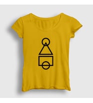 Presmono Kadın Sarı The Squid Game T-Shirt 261611tt (Sarı)