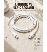 Type-C Ligtning 30W İOS Şarj Kablosu Hızlı Şarj Kablosu