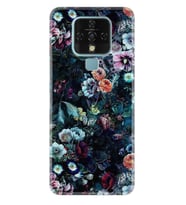 Tecno Camon 16 18P Pova Pova 3 Pova Neo Kılıf Desemli Silikon Great Flowers 1304