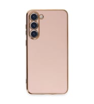 Samsung Galaxy S23 Kılıf Volet Silikon - Pembe