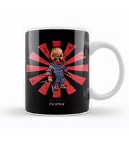 Chucky Retro Japanese Kupa Bardak Porselen