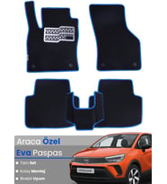 Opel Crossland (2020-2025) Uyumlu EVA Paspas Tam Set – Birebir Uyum,Su Geçirmez,Hızlı Montaj