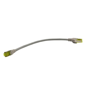 DIGITUS CAT6A S-FTP PATCH CORD 0,25 MT GREY (10'LU PAKET)