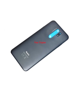 Tkgz Xiaomi Redmi 9 Kasa Arka Pil Batarya Kapağı SİYAH