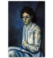 Cakatablo Femme aux Bras Croisés 1902 by Picasso MDF Tablo