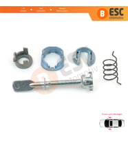 VW Caddy 2 Seat Cordoba Ibiza Inca 6K İçin Ön Kapı Kilidi Tamir Takımı 6K4837223A 68mm