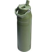 Stanley Iceflow Aerolight Flip Straw 2.0 Pipetli Su Şişesi, Haki (Dried Pine), 1.06 Litre (Çok Renkli)