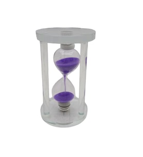 ORTA CAM KUM SAATİ CAM STANDLI (5343)