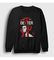 Presmono Unisex Siyah Killer Rules Dizi Dexter Sweatshirt 480737tt