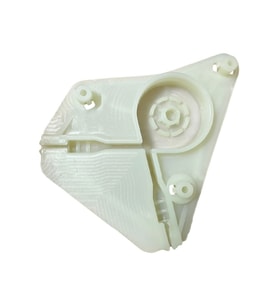 Volkswagen Polo Iv 2001-2008 İçin Cam Kriko Motor Kapağı - Ön Sol (Beyaz)