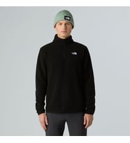 M GLACIER FLEECE 1/4 ZIP JACKET Black
