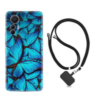 Xiaomi 12 Lite Kılıf Resimli Boyun Askılı İpli Desenli Silikon Owl 1351