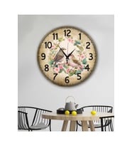 bilge Tasarım retro Duvar Saati 40 x 40 CM (Karışık)