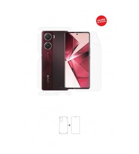 Vivo V29e Ön, Arka ve Yanlar 360 Derece Tam Kaplama Tpu Film