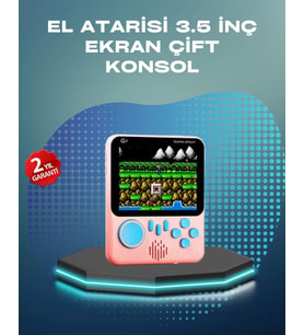 3.5 İnç Lcd Ekranlı 666 Oyunlu Taşınabilir Oyun Konsolu