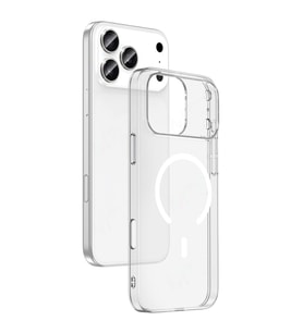 Iphone 17 Combo Sert Şeffaf Magsafe Kapak - Şeffaf