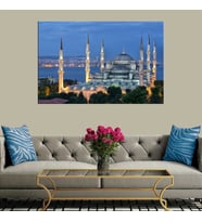 Miyrem Exclusive Serie"  Gökyüzü ve Cami Kanvas Tablo