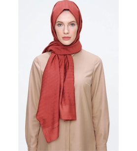 Monogram Moon Şal - 1060400 (Kiremit)