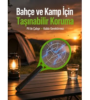 Taşınabilir Elektronik Sinek Kovucu Balkon, Bahçe ve Kamp İçin İdeal Yeni Nesil