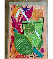 20X28 CM ÜTÜ İLE YAPIŞAN TRANSFER BASKI MEYVELER TİŞÖRT BASKI