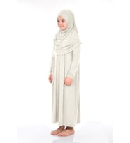 Pratik Çocuk Namaz Elbisesi 8-12 Yaş Vizon