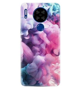 Reeder P13 Blue Max Lite Kılıf Desenli Silikon Pink Cloud