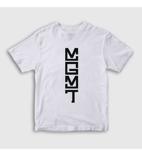 Presmono Unisex Çocuk Beyaz Logo Rock Mgmt T-Shirt 491748tt (Beyaz)