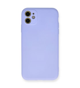 İphone 11 Kılıf Nano İçi Kadife - Lila