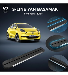 Ford Puma S-Line Premium Krom Yan Basamak  2019 Sonrası