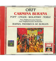 (Plak Değildir CD dir) CD Orff Carmina Burana CD (Karışık)