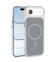Apple iPhone 17 Air Kılıf Metal Buton Tasarımlı Zore İkonik Sert Silikon Kapak