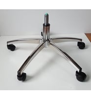 Makam Koltuğu Krom Yıldız Ayağı Krom Pistonlu Çap 70 cm