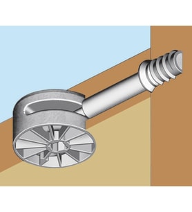 Maxifix Büyük Minifix Dolap Bağlantı Elemanı Metal Dübelli Takım