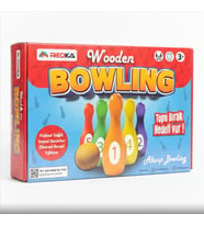 Redka Wooden Bowling Ahşap Bowling Oyunu