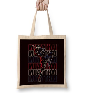 Fighter Muay Thai Sports Martial Arts MMA Thailand Boxing Bez Çanta Uzun Saplı