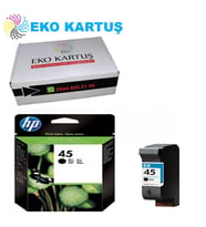 Eko Kartuş HP Muadil 45 51645A Plotter Uyumlu Muadil Kartuş 45A (51645A)