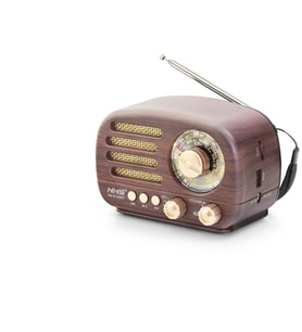 Bluetooth Nostaljik Hoparlör Fm 14.3 X 8 X 9.4 Cm NS8100BT
