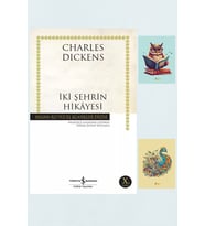 İki Şehrin Hikayesi - Hasan Ali Yücel Klasikler - Charles Dickens - 9786257070119 -Not Defterli Seti (Renksiz)