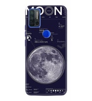 Reeder P13 Blue Max Pro Kılıf Desenli Silikon Night Moon