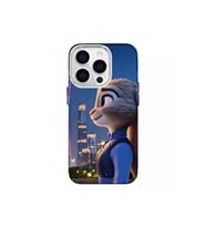 Iphone 15 Pro Uyumlu Aşık Tavşan Tasarimli Lüks Silikon Kilif (Çok Renkli)