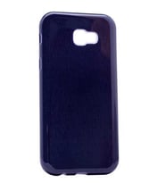 Samsung Galaxy A3 2017 Kılıf Simli Parlak Shining Kapak (Siyah)