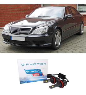 Mercedes S W220 Led Xenon Uzun Far Ampulü H7 Ultimate Yeni Seri Beyaz