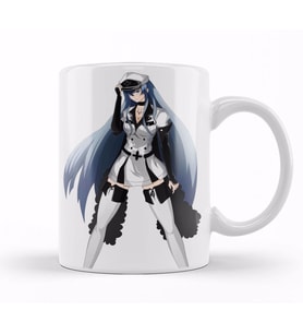Akame Ga Kill Esdeath Karakter Tasarım Kupa Bardak Porselen