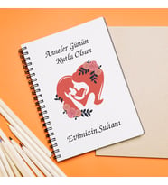 Anneler Günü Tasarımlı Defter