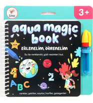 Aqua Magic Eğlenelim Öğrenelim Sihirli Boyama Kitabı